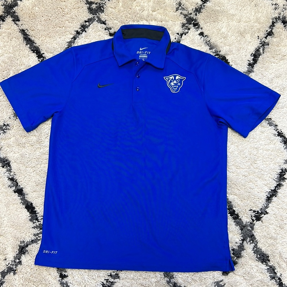 Royal Blue Nike Georgia State Polo size Medium